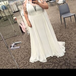 Plus size 22 wedding dress